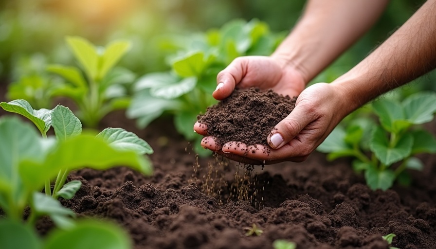 épandage engrais organique potager légumes bio