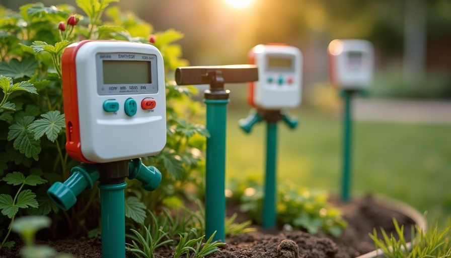 programmateur arrosage goutte goutte économie eau jardin