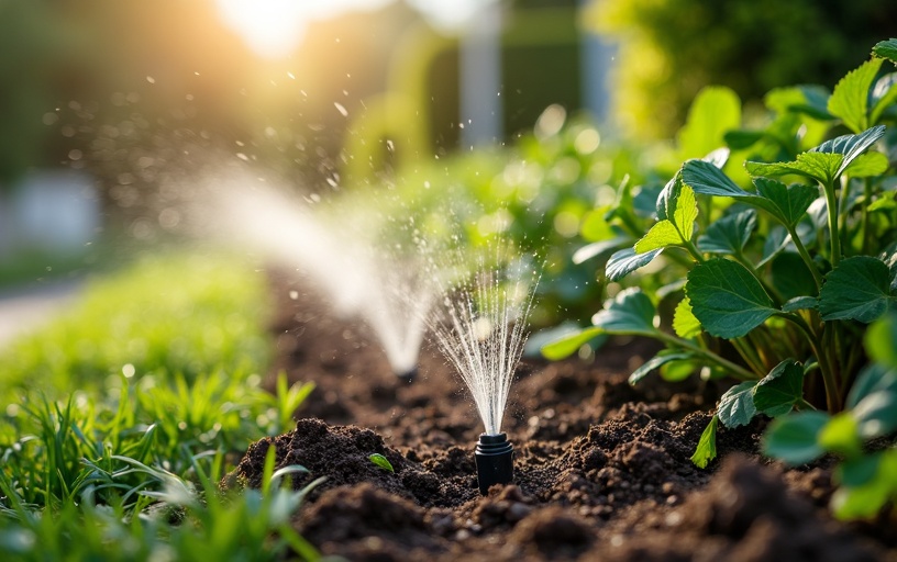 économie eau jardin paillage plantes résistantes sécheresse