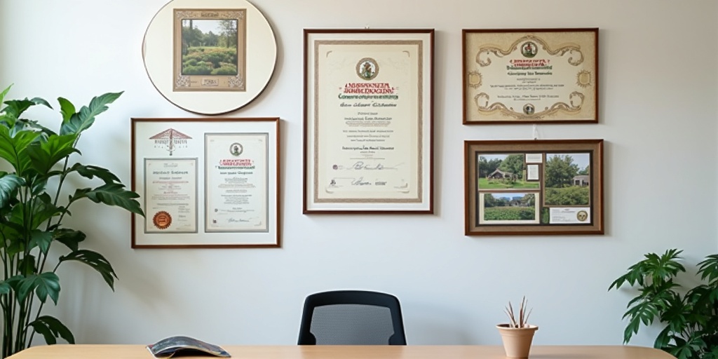 Certifications et diplômes de jardinage professionnel, qualifications paysagiste