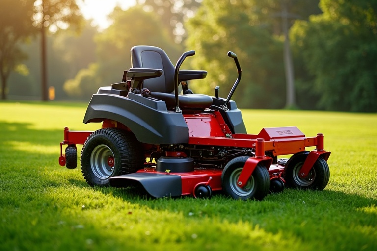 Faucheuse autoportée professionnel grande surface terrain