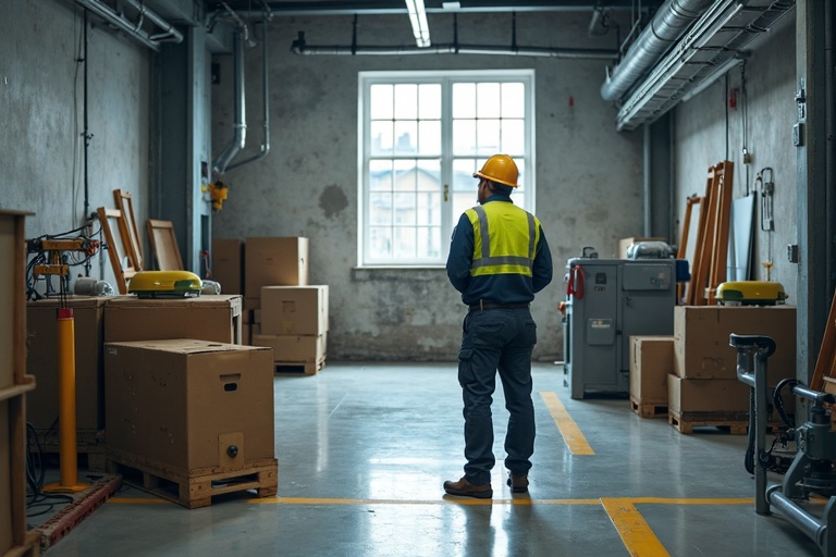 Préparation sécurisation chantier matériel professionnel équipement