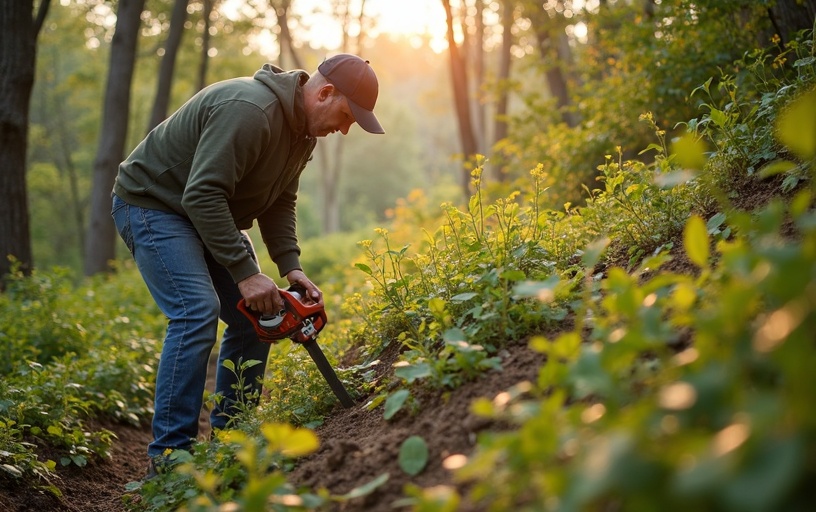Techniques manuelles débroussaillage précision outils main sélectif