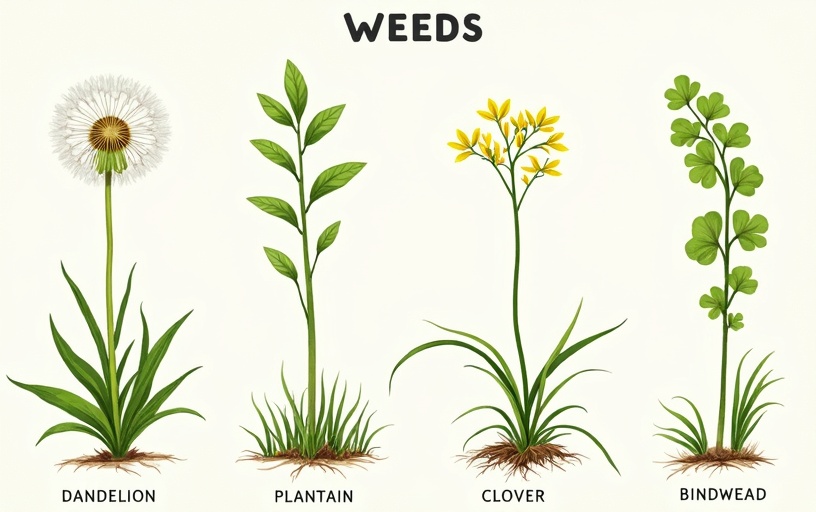 Guide identification mauvaises herbes adventices désherbage bio
