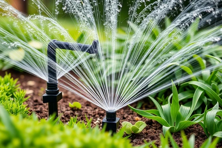 Système arrosage automatique jardin gestion eau
