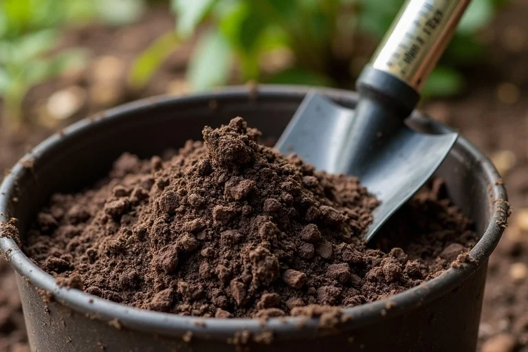 Volume terre végétale calcul quantité jardinage