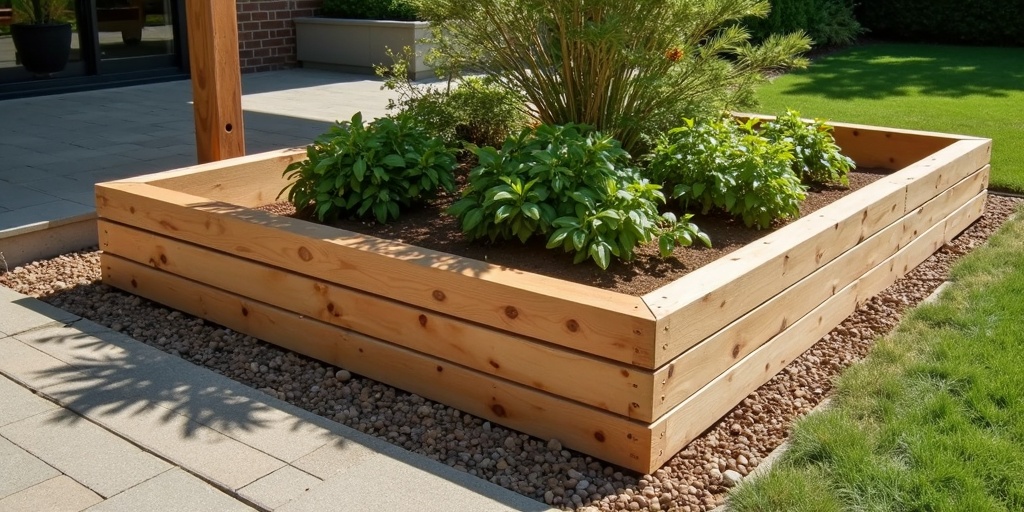 Processus d'installation de jardinière en bois étape par étape, outils et matériaux pour installation professionnelle