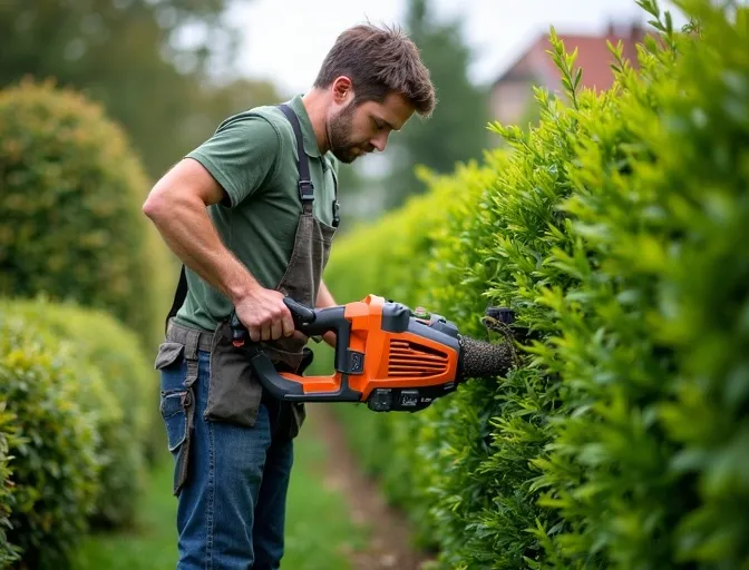 Taille de haies professionnelle à Bièvres par jardinier expert