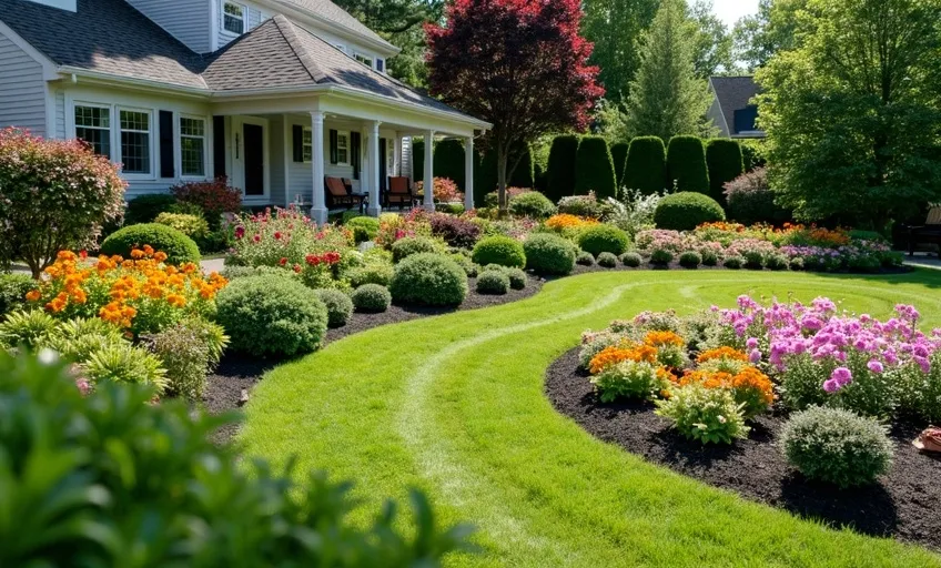 Transformation massifs avant après jardinier Bièvres, avis client positif