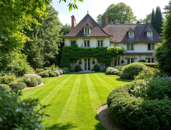 Entretien complet jardin résidentiel Buc