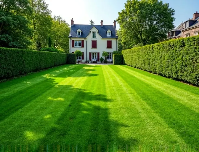 Entretien pelouse résidence Buc Yvelines