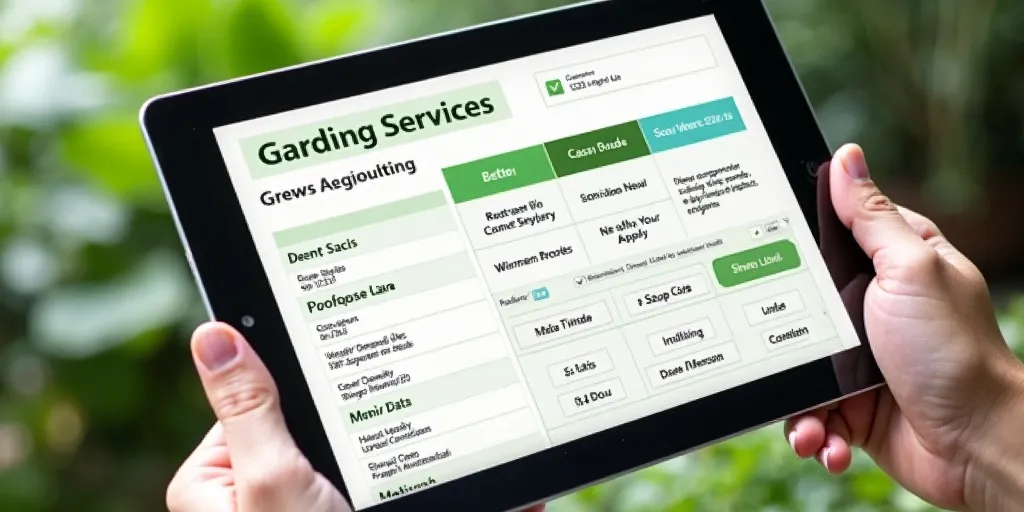 Grille tarifaire services jardinage Buc Yvelines