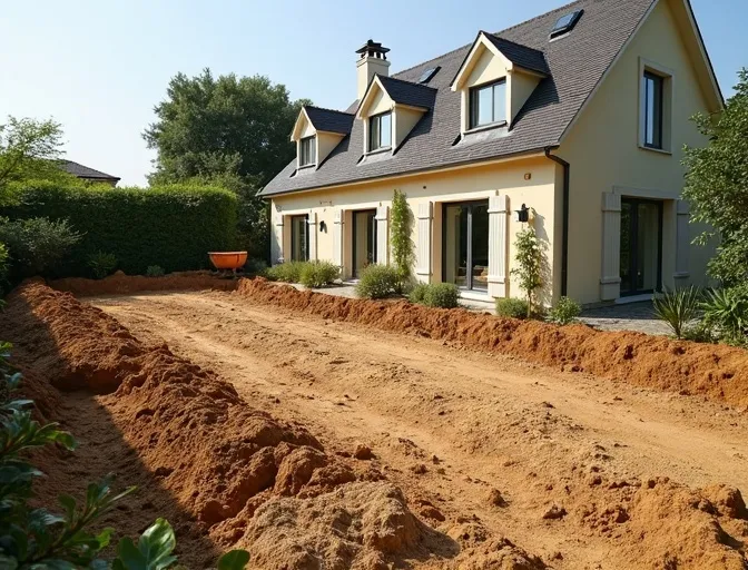 Remise en état terrain Buc