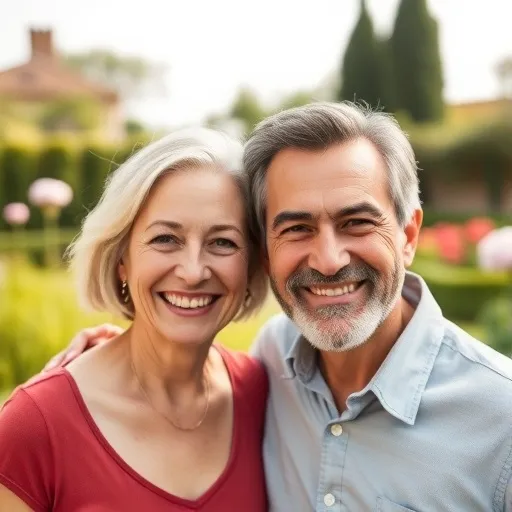 Couple client satisfait jardinage Igny