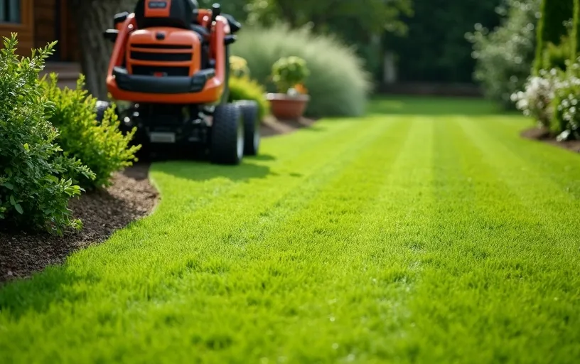 Entretien professionnel de pelouse et gazon - Igny
