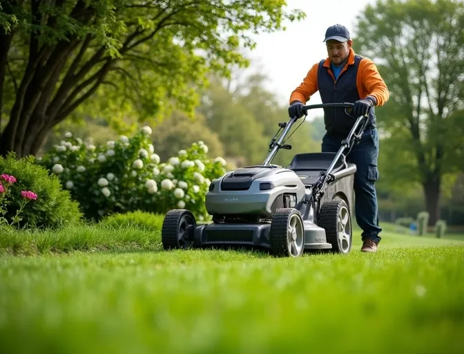 Service de tonte de pelouse professionnel à Jouy-en-Josas