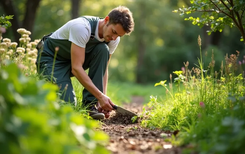Désherbage écologique Les Loges-en-Josas