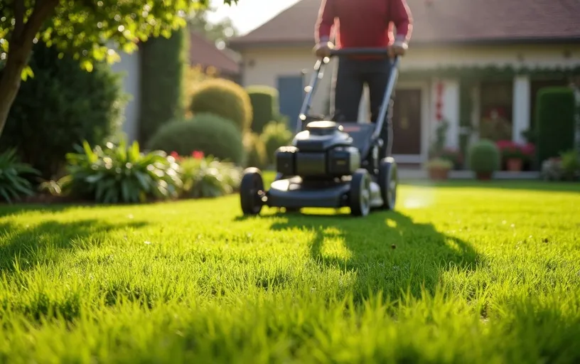 Tonte de pelouse professionnelle Les Loges-en-Josas