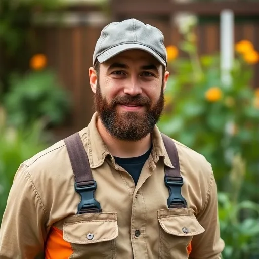 Portrait jardinier professionnel Jean Moreau