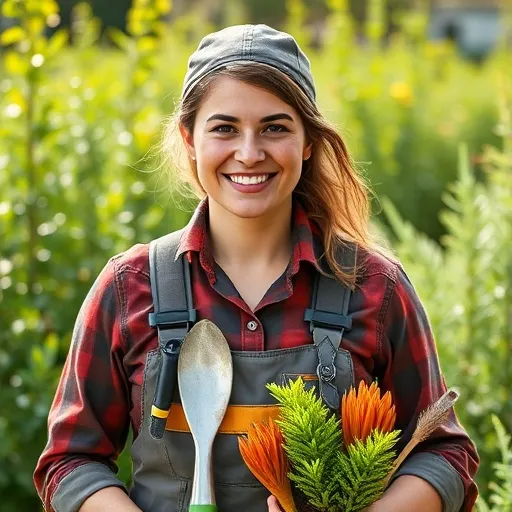 Portrait jardinière professionnelle Marie Laurent