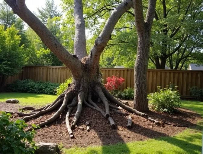 Intervention urgence tempête jardin Orsay