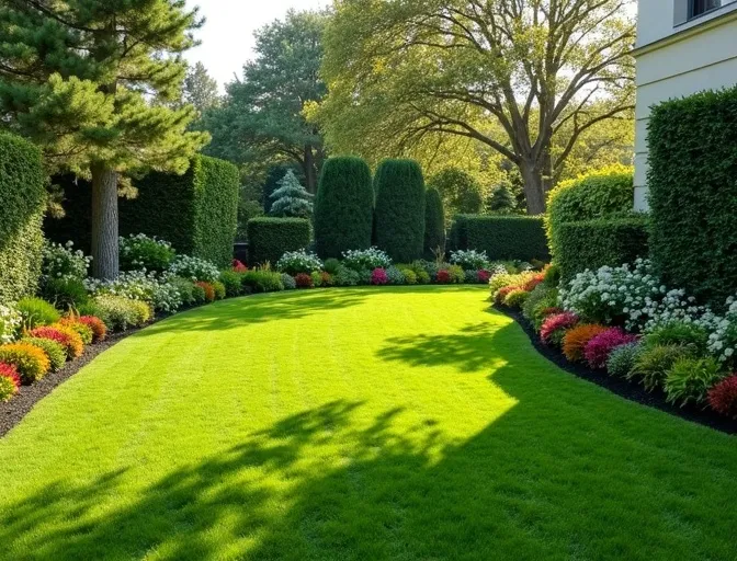 Renovation pelouse et massifs Orsay 91400