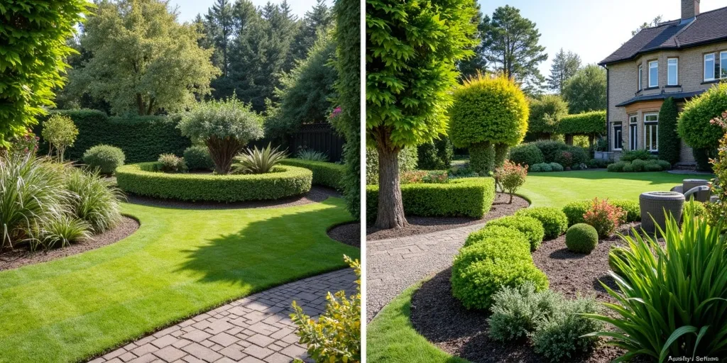 Exemples de jardins entretenus par notre équipe de jardiniers à Palaiseau