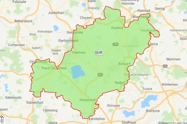 Carte des zones d'intervention jardinier à Essonne Yvelines