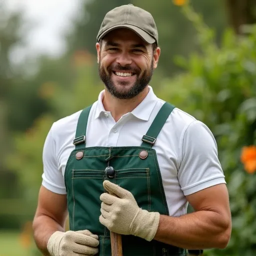 Jardinier certifié avec outils professionnels pour services à domicile Vauhallan
