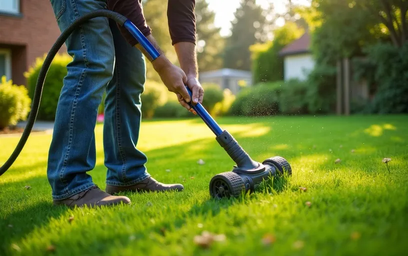 Maintenance régulière jardin résidentiel Vauhallan