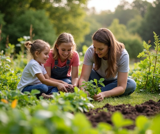 Bien-être famille jardinage bio thérapeutique