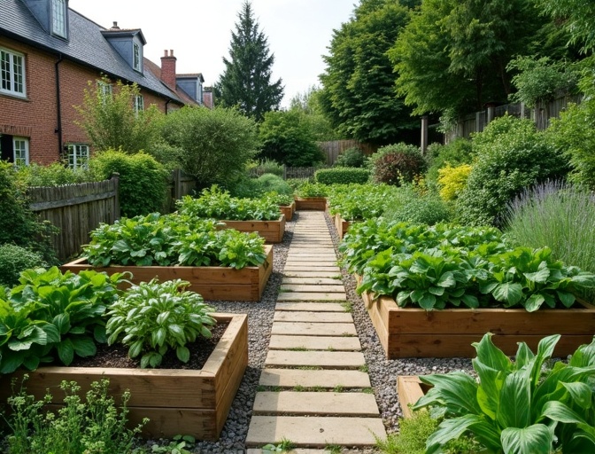 Potager urbain Bordeaux jardin 25m²