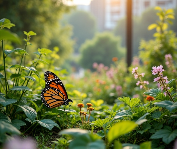 Impact écologique potager bio urbain