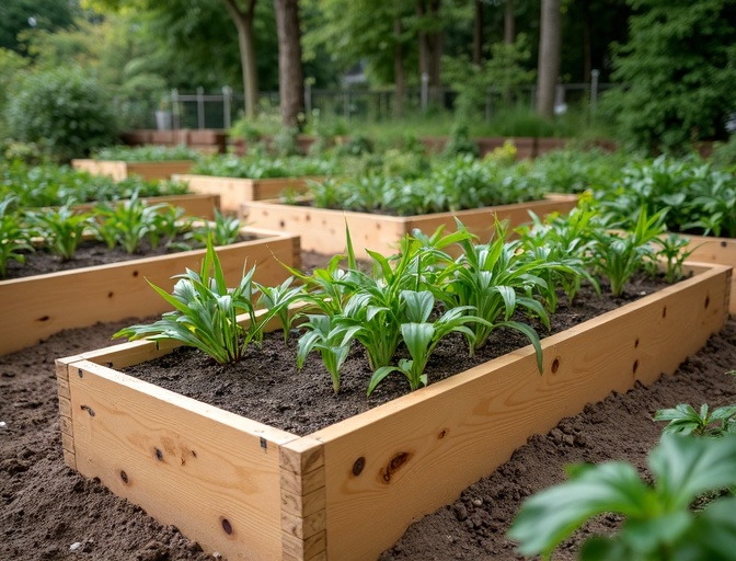 Installation bacs potager écologiques