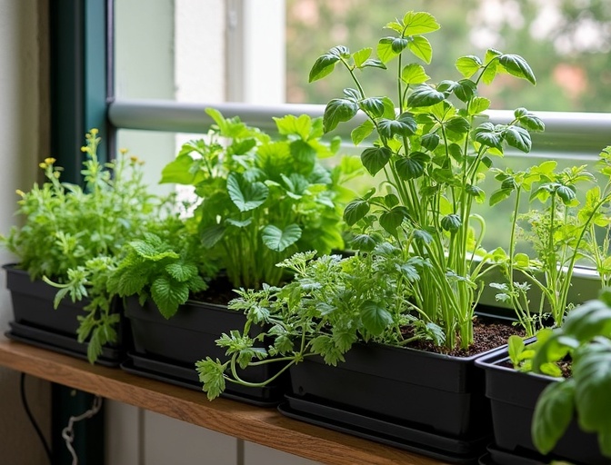 Potager urbain Lyon balcon 4m²