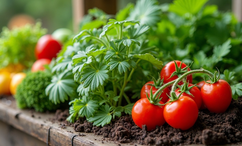Sélection plants légumes bio