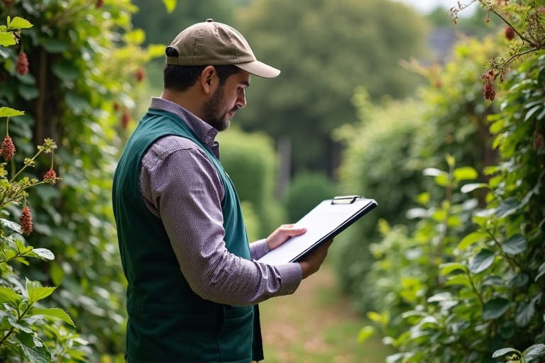 Expert jardinier diagnostic état jardin abandonné