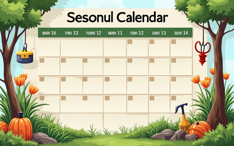 Guide entretien saisonnier jardin calendrier annuel