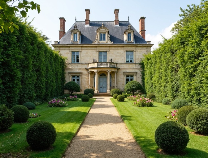 Jardin propriété historique Bordeaux restauration patrimoine