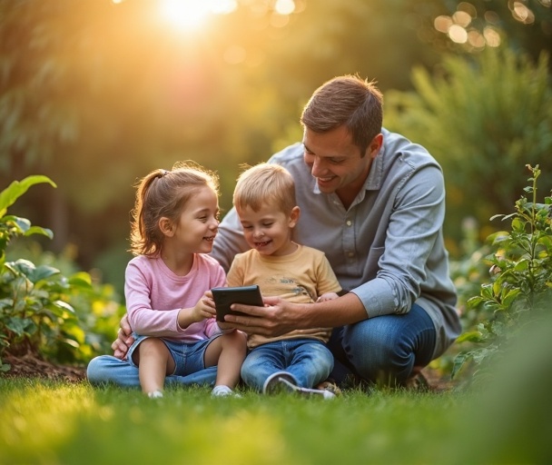 Économies crédit impôt jardinage famille satisfaite services personne