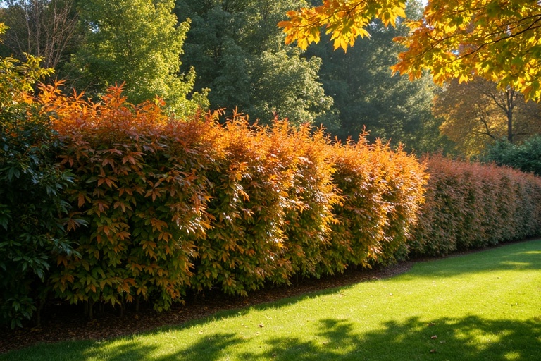 Arbustes caducs charme hêtre taille saisonnière