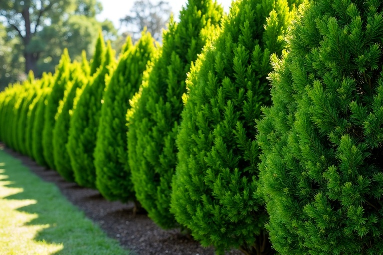 Haies persistantes thuya cyprès if taille professionnelle