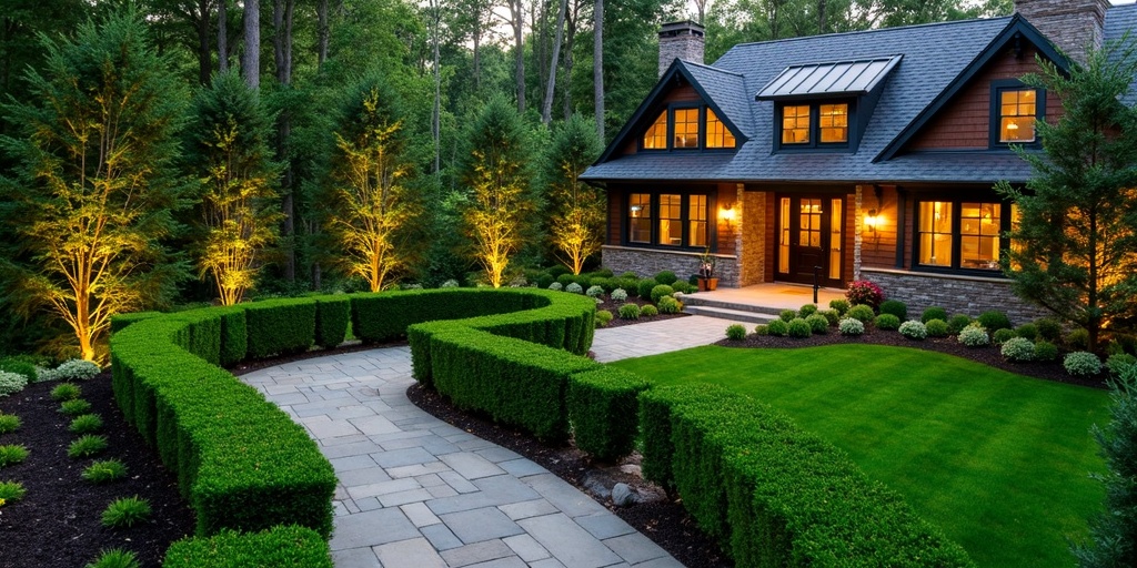 Résultat final taille haies professionnelle jardin transformé expert