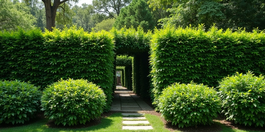 Différents types haies thuya laurier troène taille professionnelle