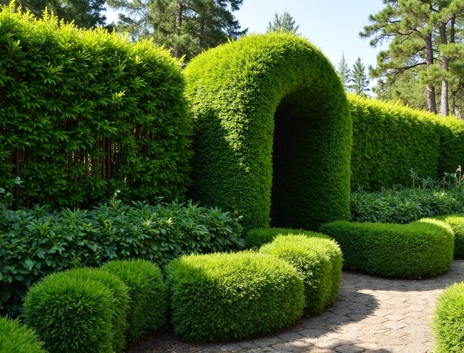 Taille haie thuya avant après jardinier professionnel