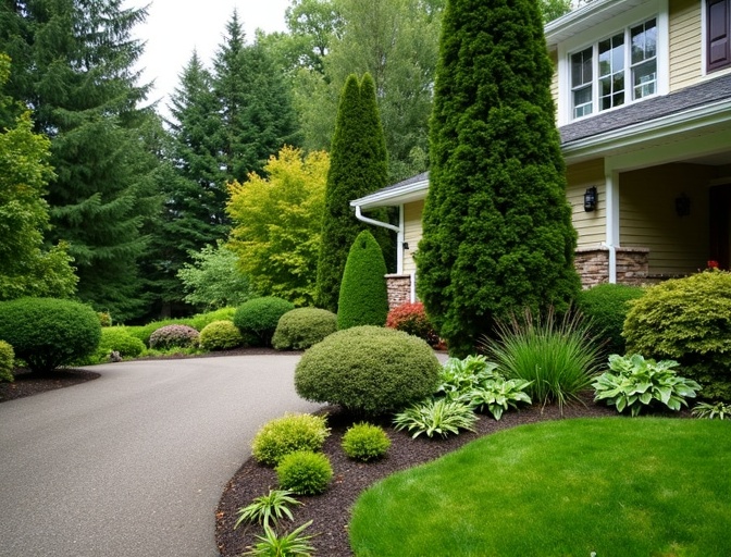 Entretien arbustes ornementaux avant après taille experte