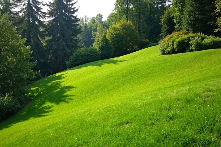 Talus parfaitement entretenu après intervention