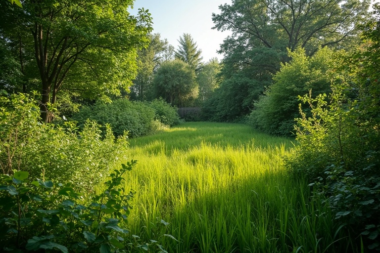Terrain abandonné avant remise en état complète