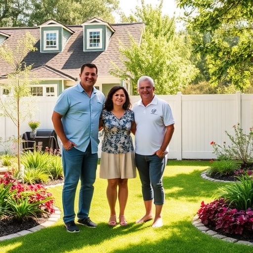 Couple satisfait Famille Martin Tassin