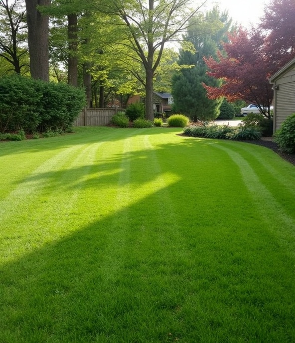 Transformation garantie pelouse résultats parfaits